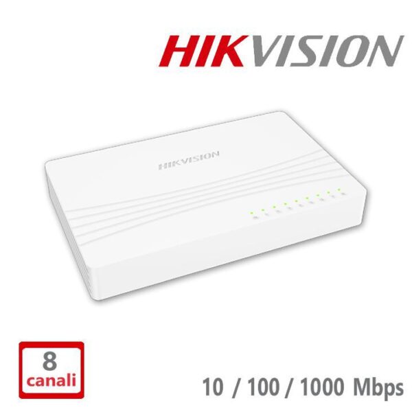 Switch 8 Porte 10/100/1000